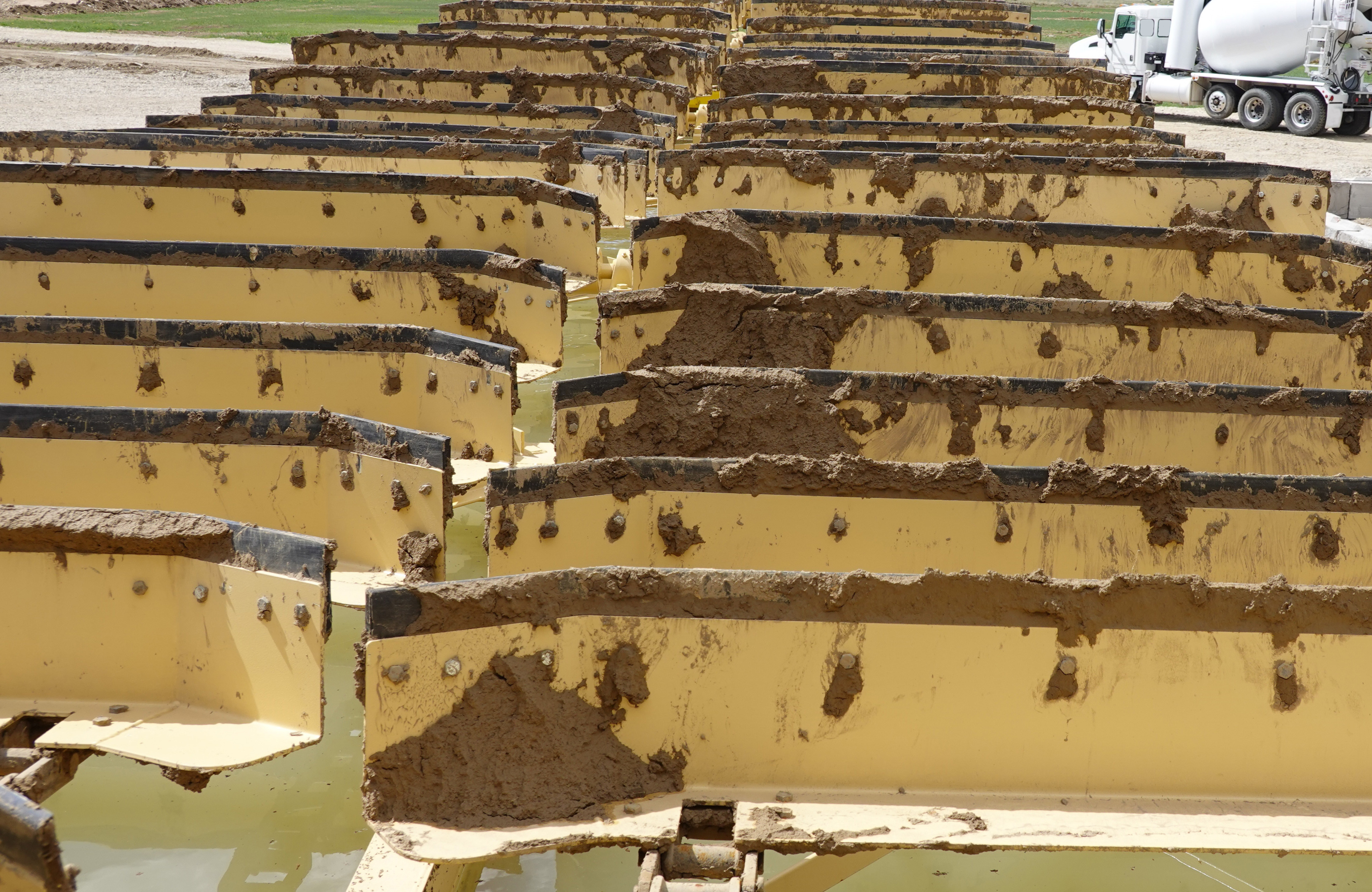 Mud Solids On Paddles