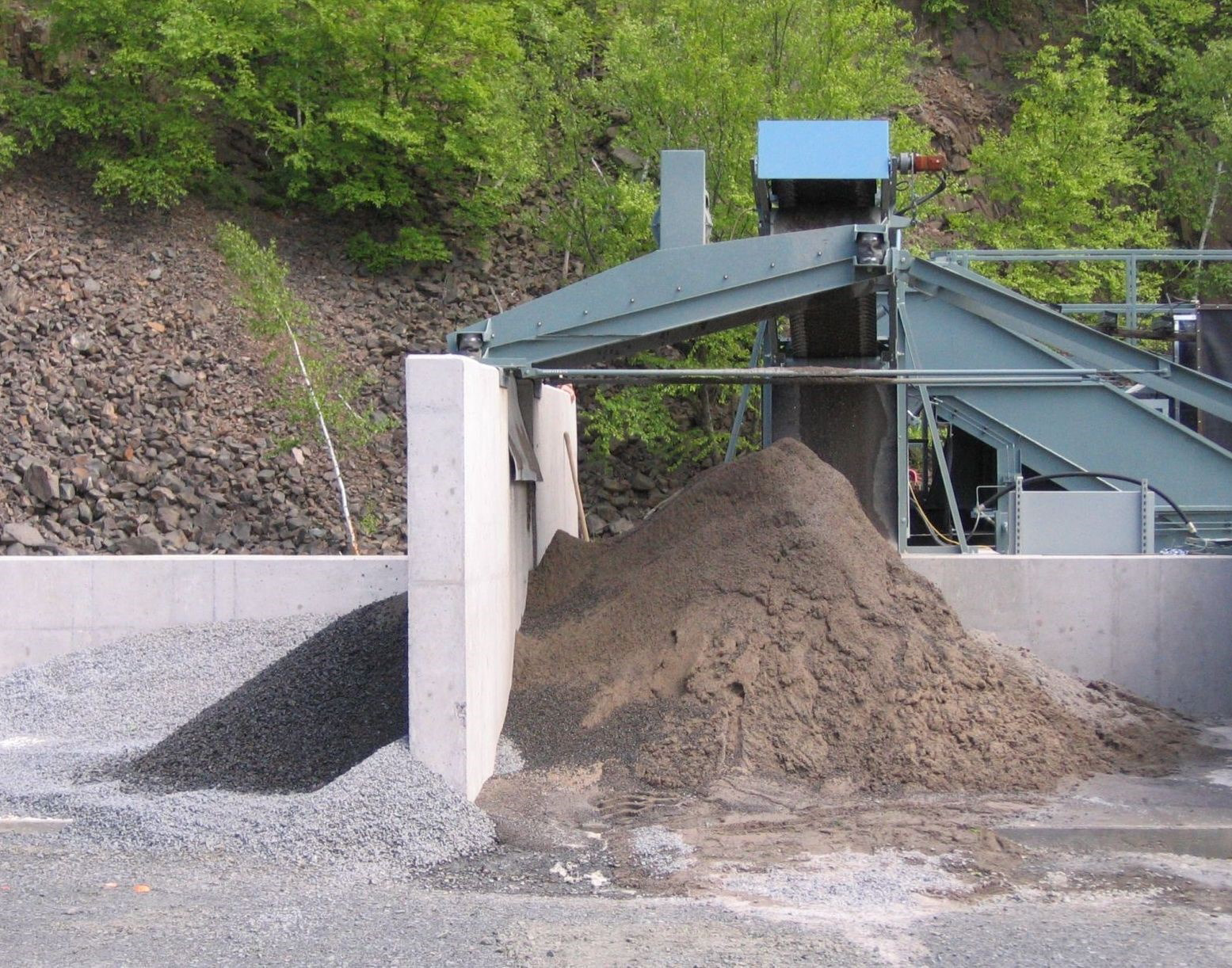 Screened Sand And Aggregate