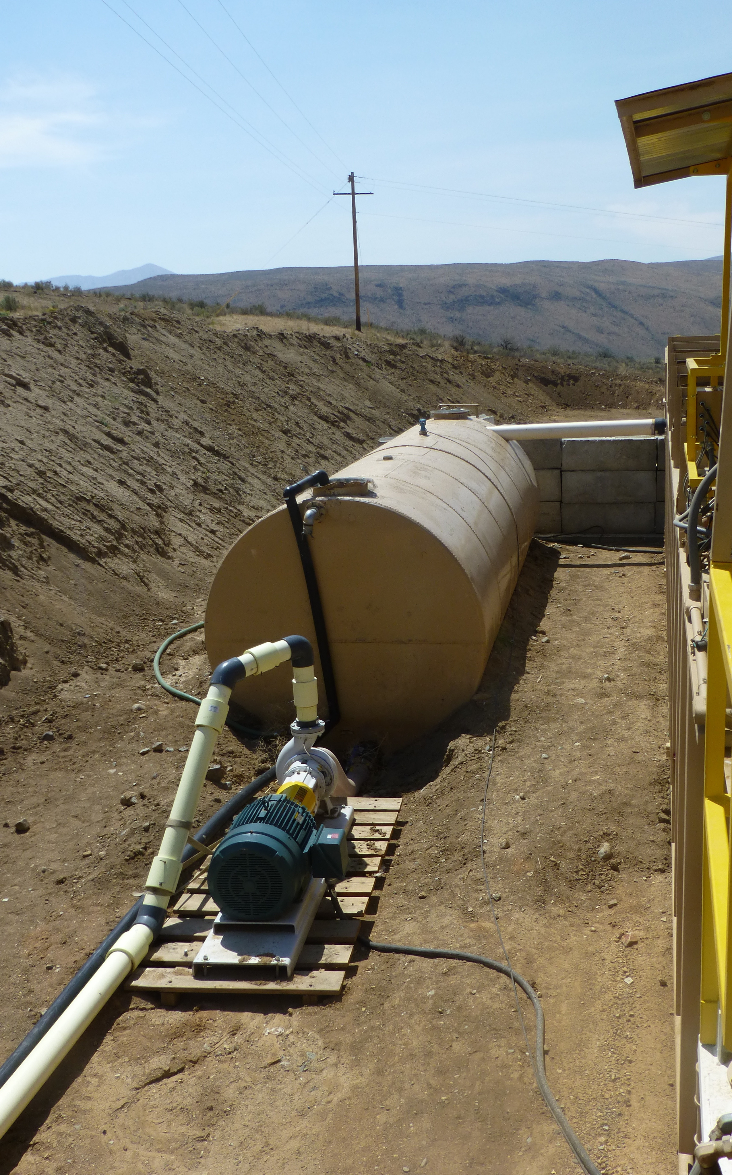 Clarified Water Collection Tank